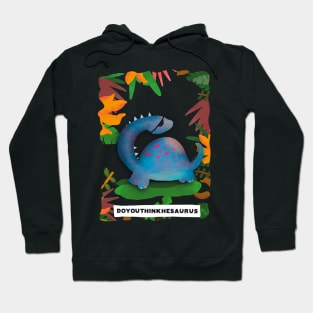 Doyouthinkhesaurus portrait style! Hoodie